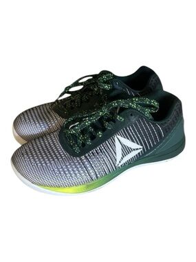 Reebok CrossFit Nano 7.0 Athletic Sneakers Size 6.5 Black & White Upper Knit